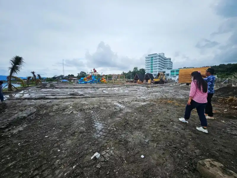 Ketua DPRD Samosir Minta Reklamasi Pantai Sempadan Danau Toba di Areal Hotel Labersa Dihentikan